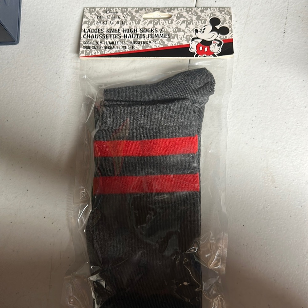 Mickey Mouse ladies knee high socks